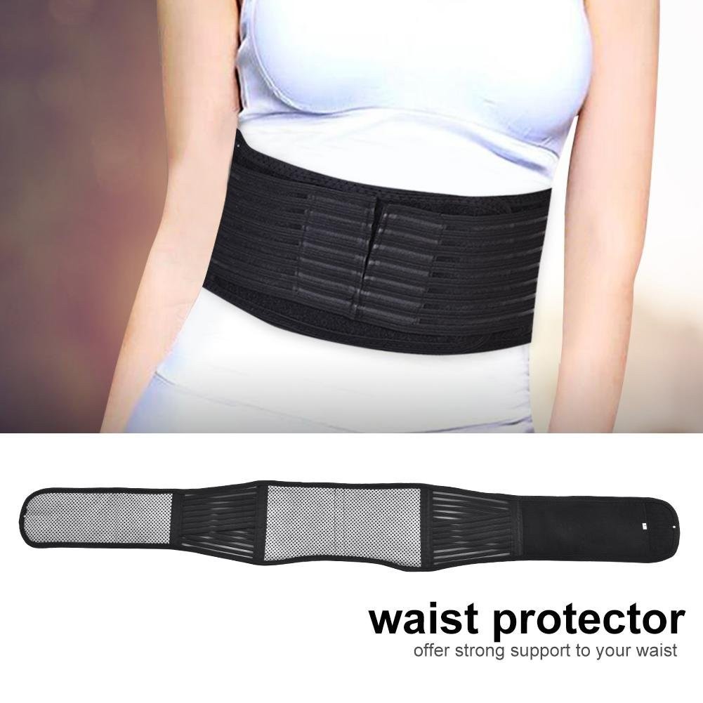 Back Brace,Comfortable Adjustable Compression Waist Support Belt for Abdomina…