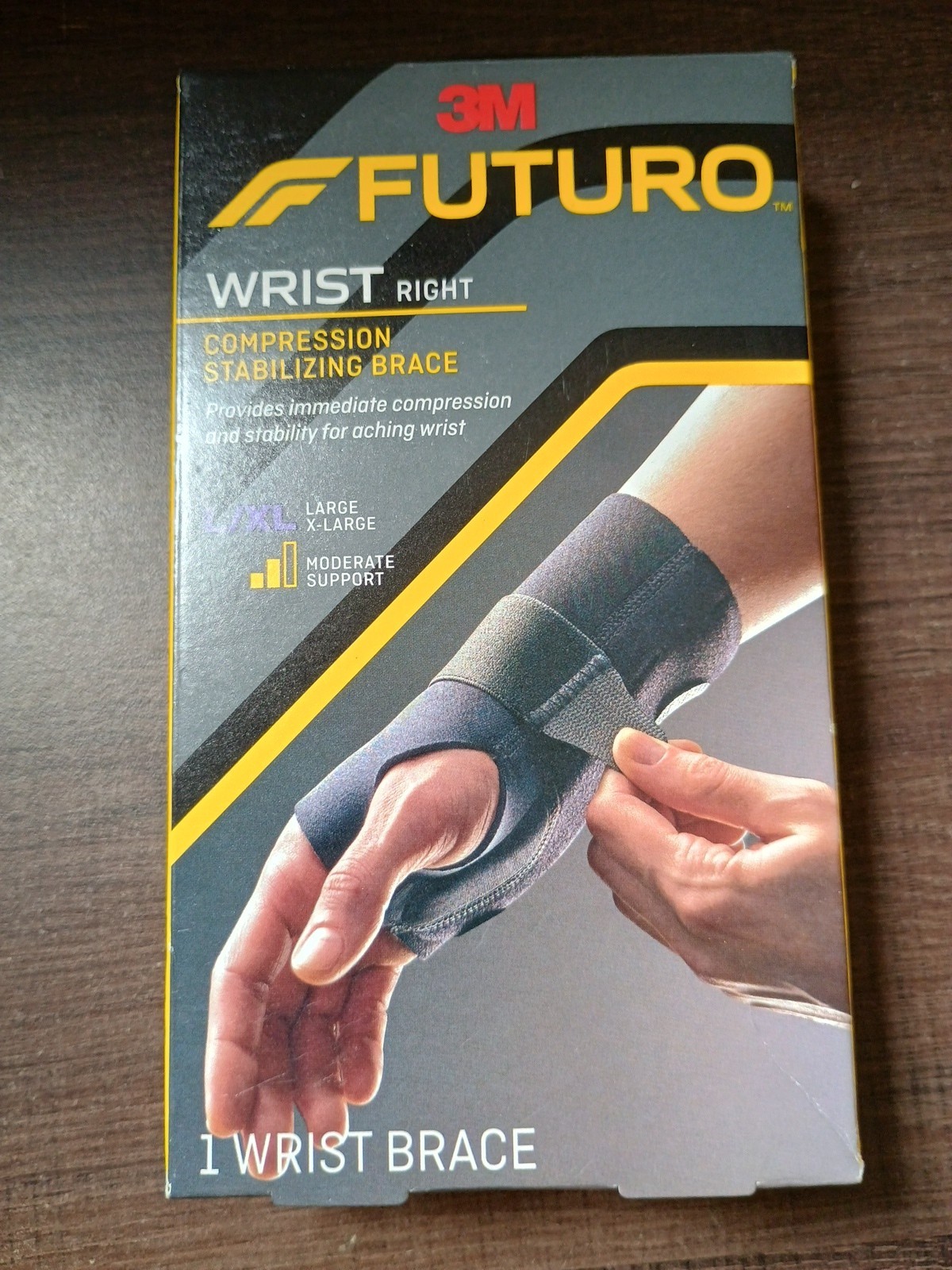 Futuro Compression Stabilizing Wrist Brace Right Large/Extra Large 1ct