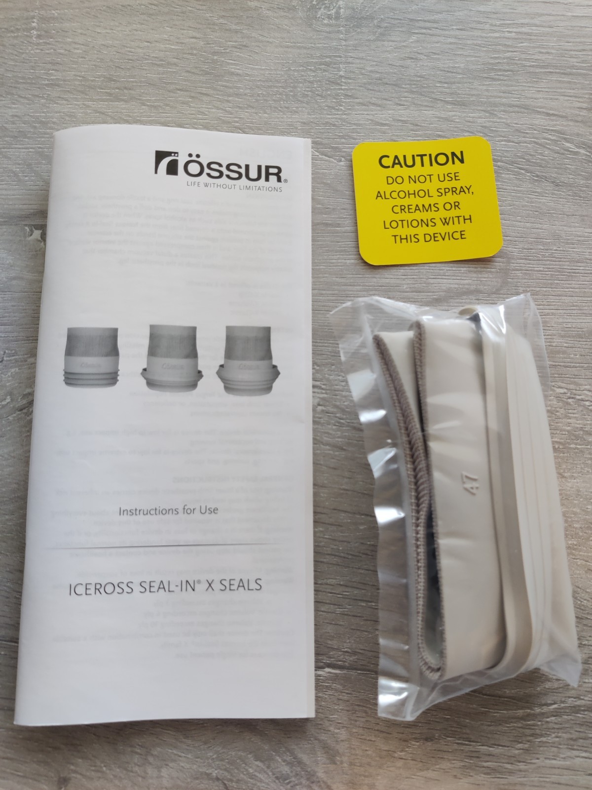 Ossur Iceross Seal-In X Classic Liner Seal Size 47 SEAL ONLY/NO LINER