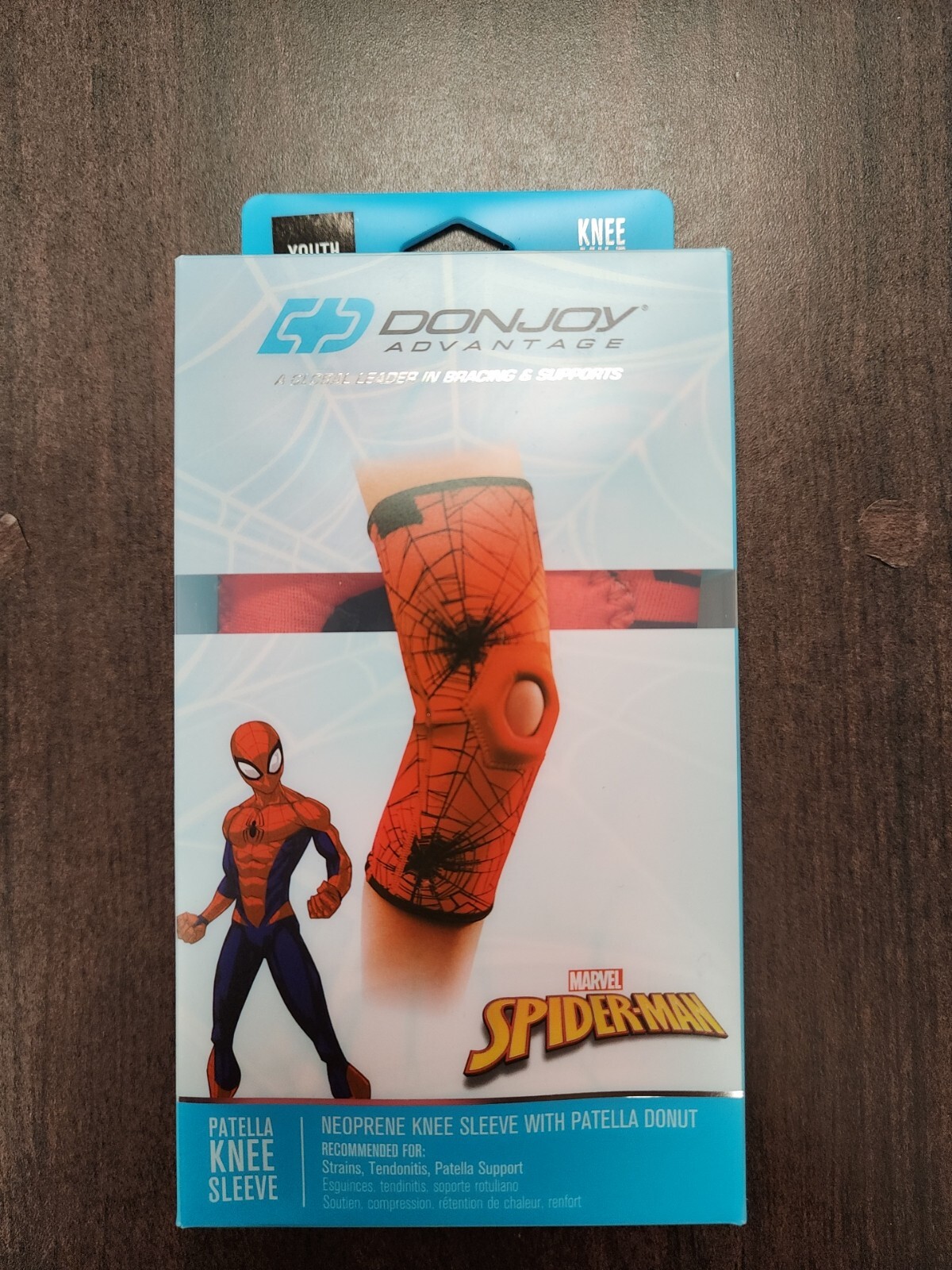 DonJoy Advantage Kids Neoprene Knee Sleeve With Patella Donut New in box