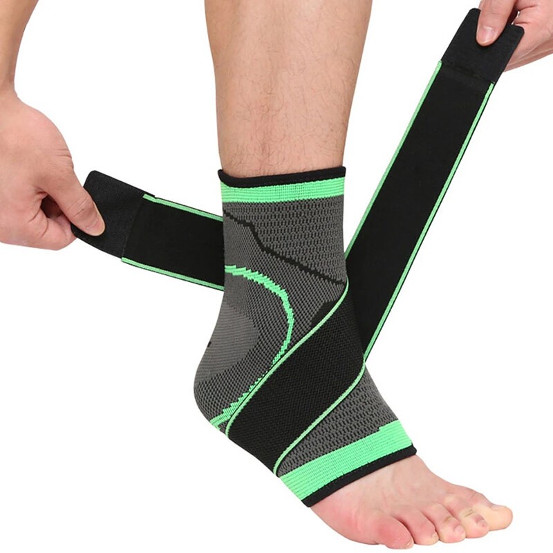 Ankle Support Brace Compression Foot Heel Gym Adjustable Plantar Fasciitis Strap