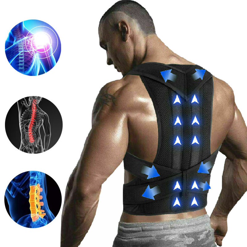 Posture Corrector Improve Thoracic Kyphosis Back Support Brace Prevent Slouching