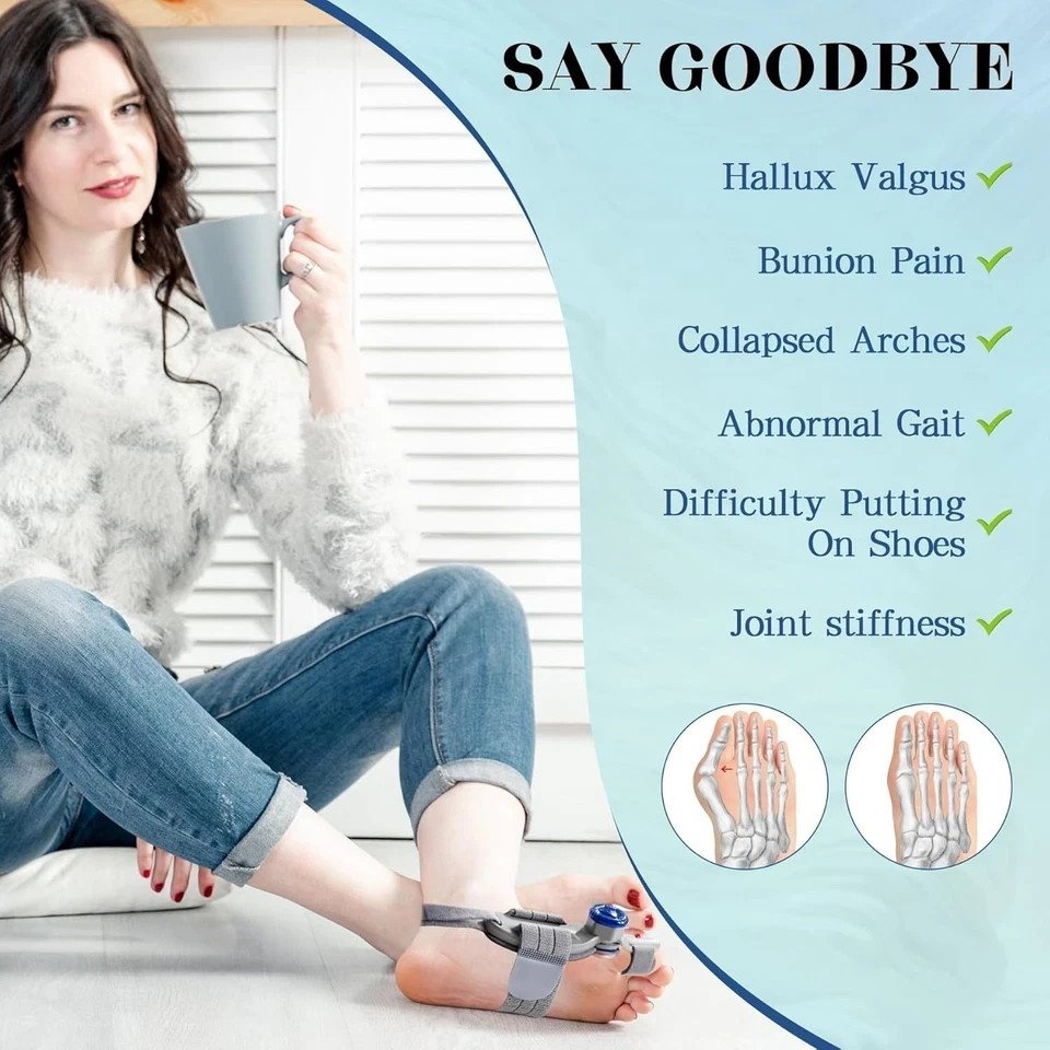 New Upgrade Treatmedy Bunion Corrector for Women & Men, Adjustable Bunion Fix Sp
