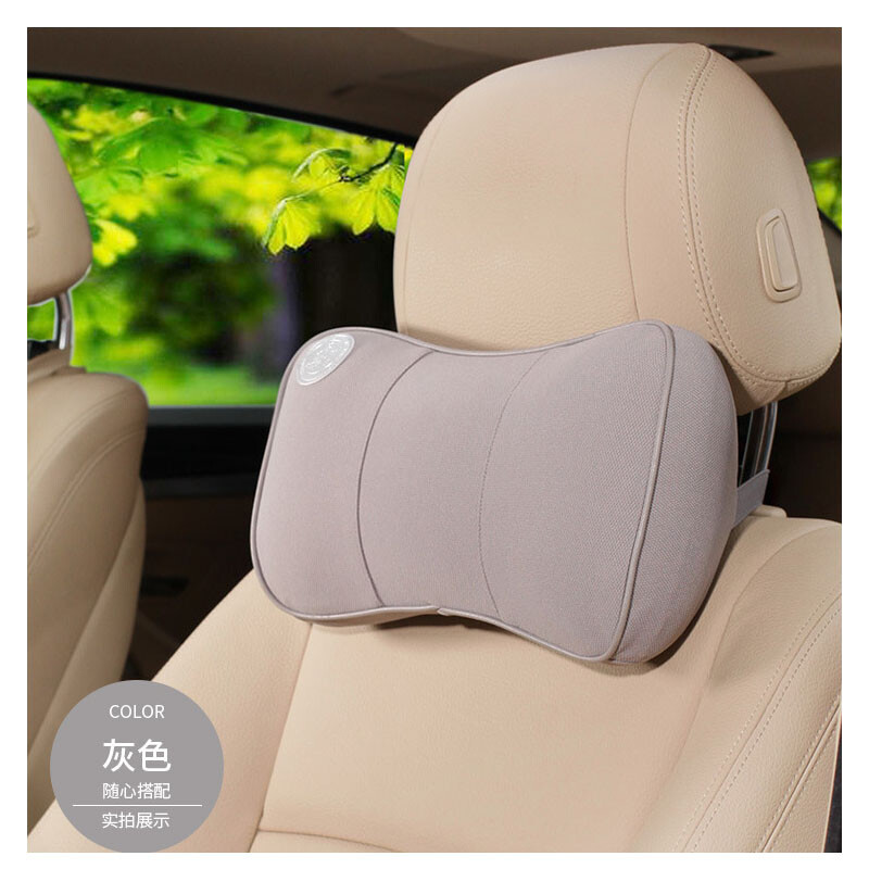 Car Head Neck Support Cushion Memory Foam Car Seat Headrest Pad Pillow Cervical