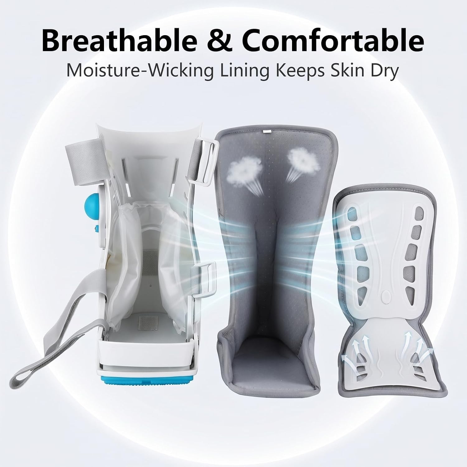 Walker Fracture Boot Air Cam Walker Boot Inflatable Walking-Large