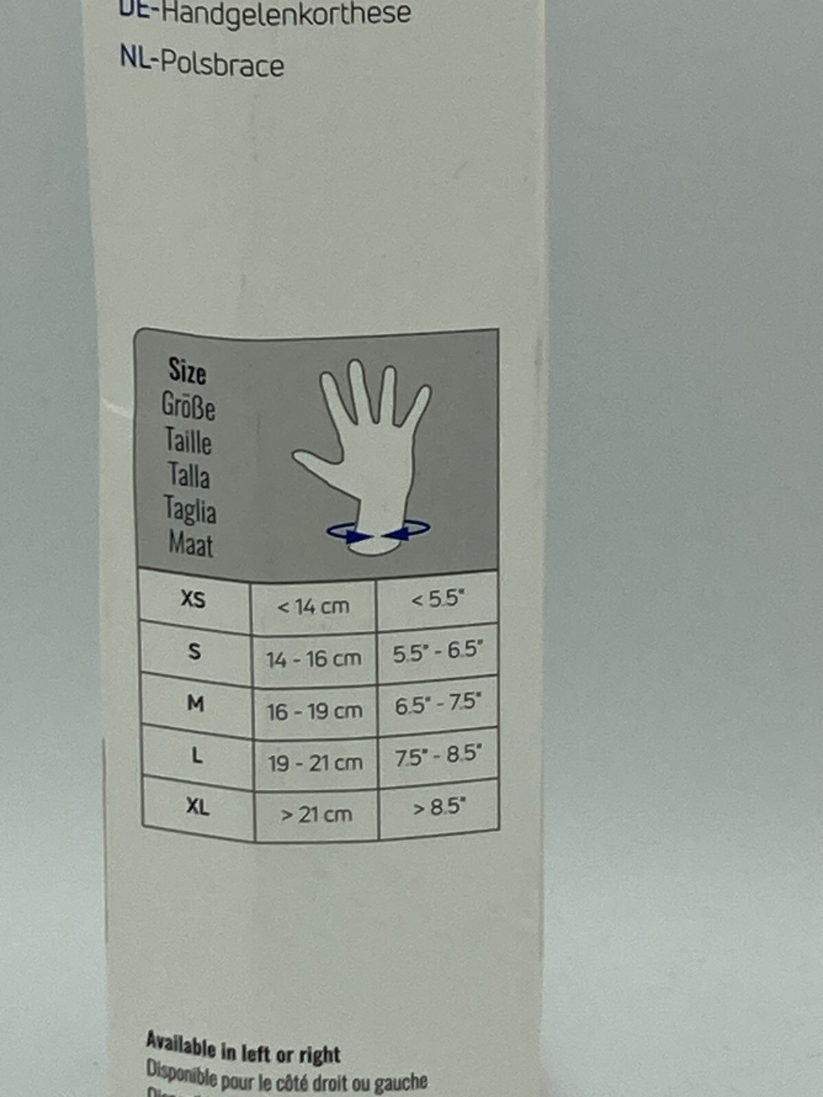 DonJoy COMFORTFORM WRIST 97833-Small Right