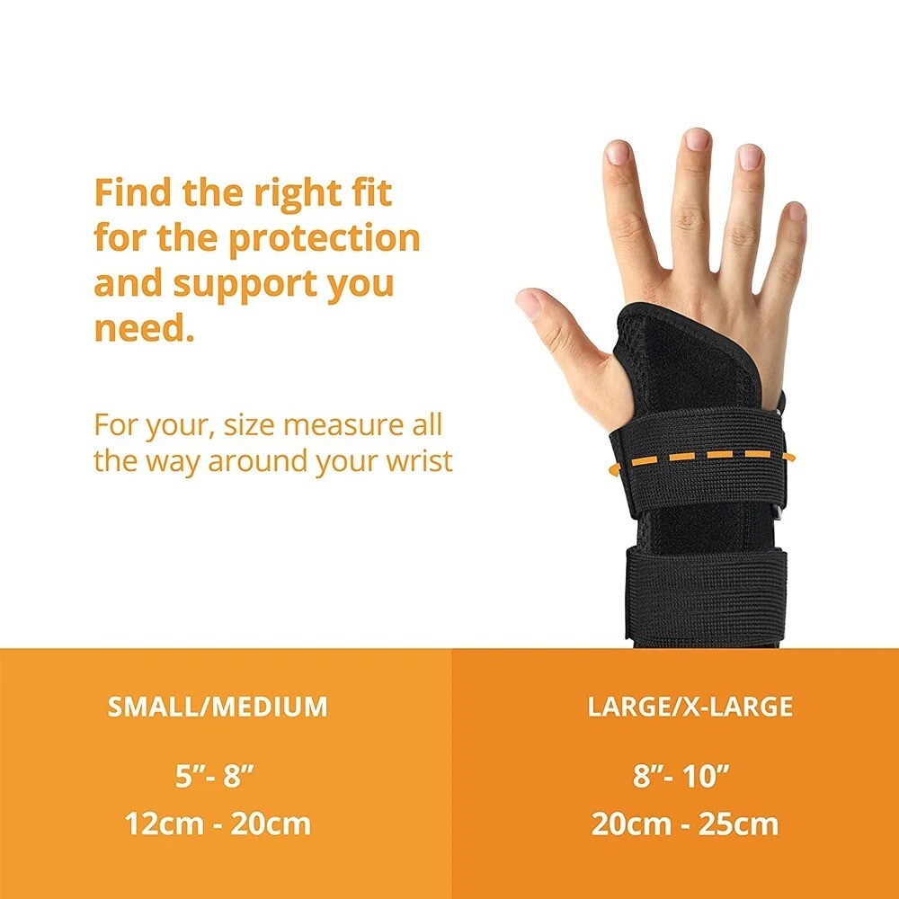 Wrist Brace for Carpal Tunnel Support Brace with Splints Hand Support for Arthri