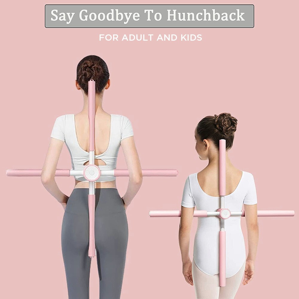 Posture Corrector Yoga Sticks Upper Back Brace Prevent Humpback For Adult & Kid