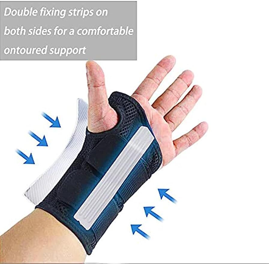 Wrist Brace Support Sprain Splints Band Strap Protector Orthopedic Wristband US
