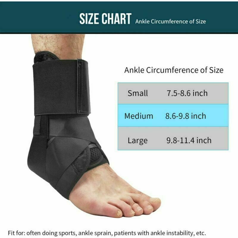 Plantar Fasciitis Night Splint Adjustable Foot Drop Ankle Brace Support Toe Pain