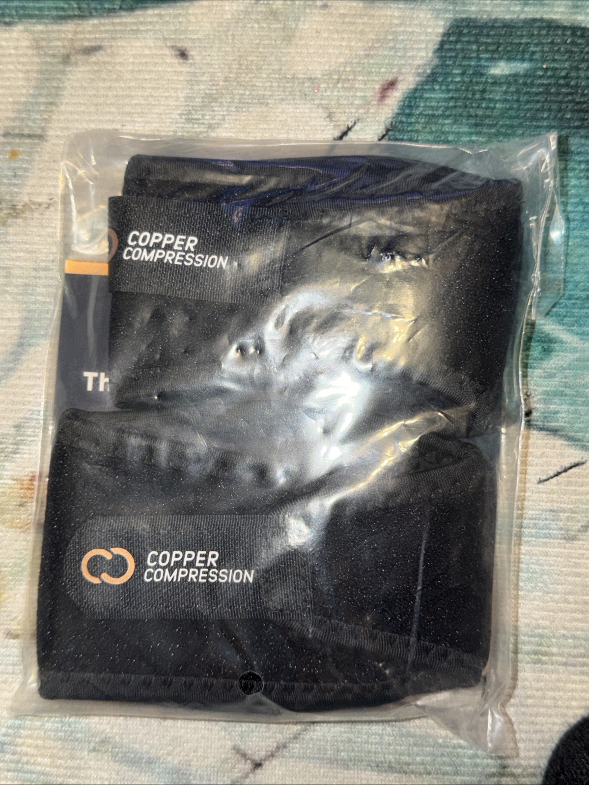 Genuine and Copper Compression Arch Support New Sealed 1 Pair Black Works Well