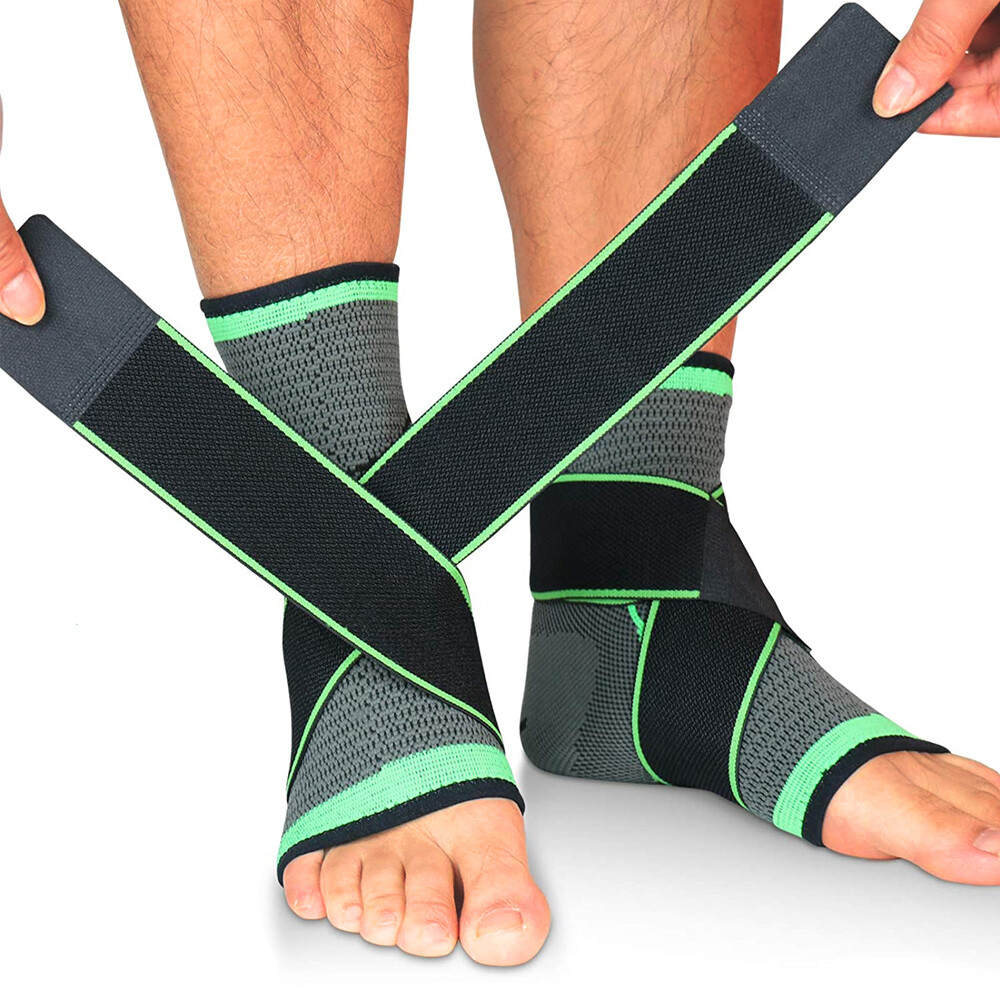 Tobilleras Deportiva Ajustable Compresión PROTECTOR DE TOBILLO Soporte Tobillera