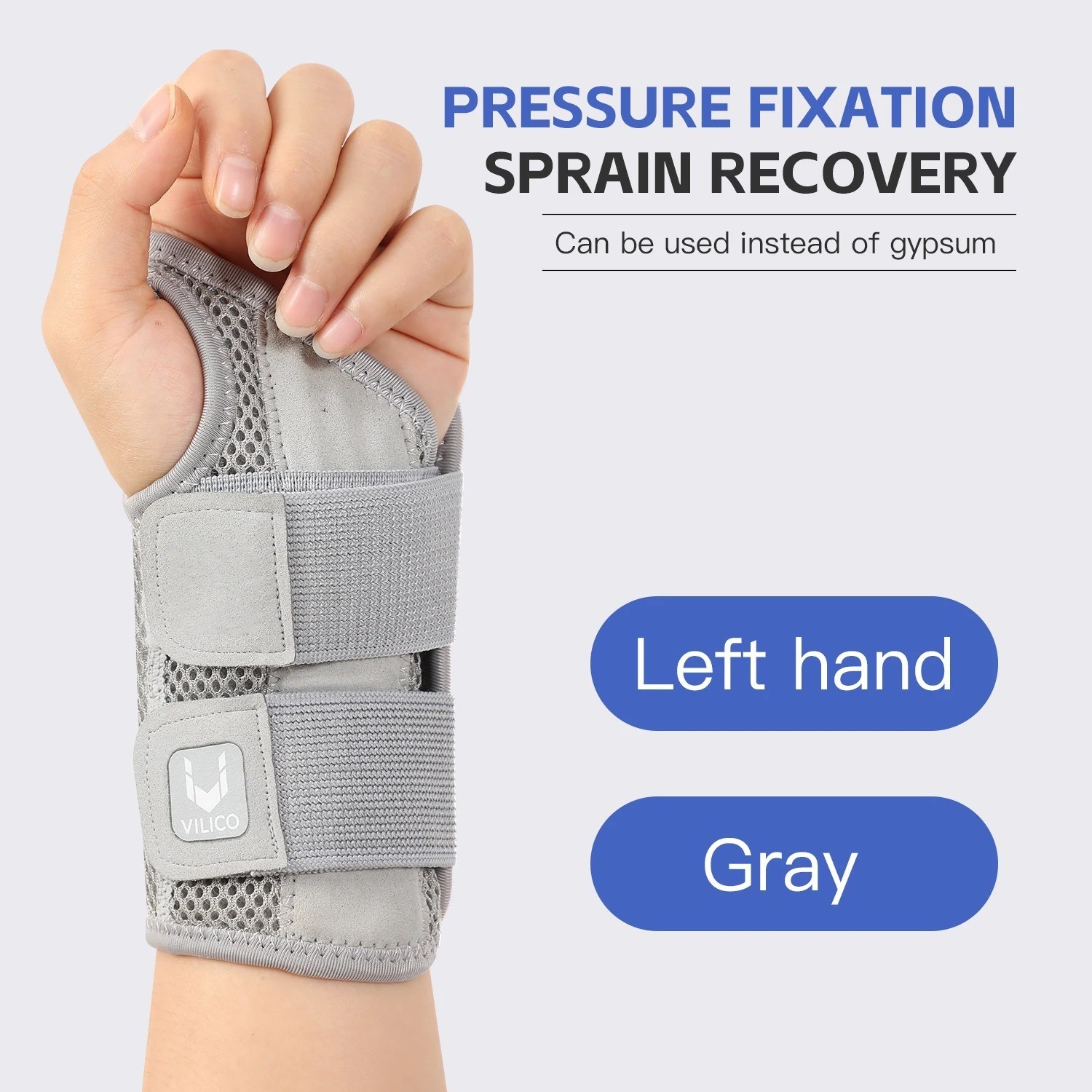 Wrist Brace for Carpal Tunnel Support Brace with Splints Hand Support for Arthri