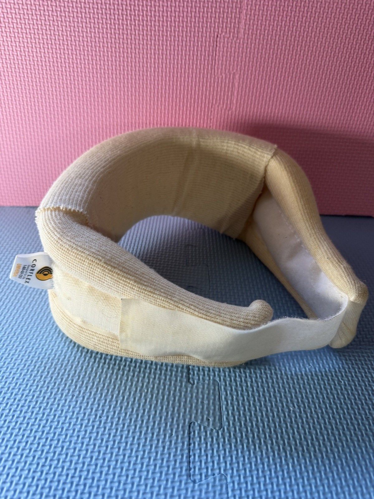 Soft Foam Cervical Neck Brace Collar – Cream – Pain Relief & Recovery