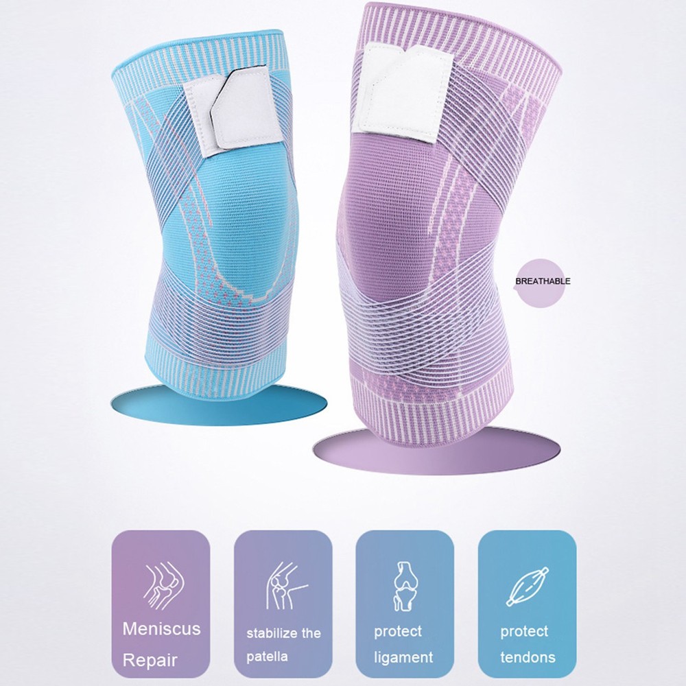 1 PCS Sports Compression Knee Pads Support Sleeve Protector Elastic Kneepad