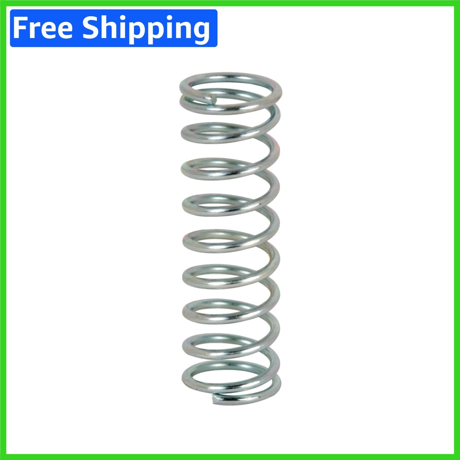 SP 9703 Compression Spring – 4 Pack of Nickel-Plated Springs for DIY & More