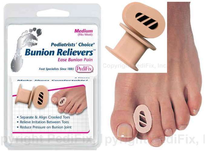 PEDIFIX Podiatrists Choice Bunion Reliever Rubber Toe Separator Spacer P229 2/PK