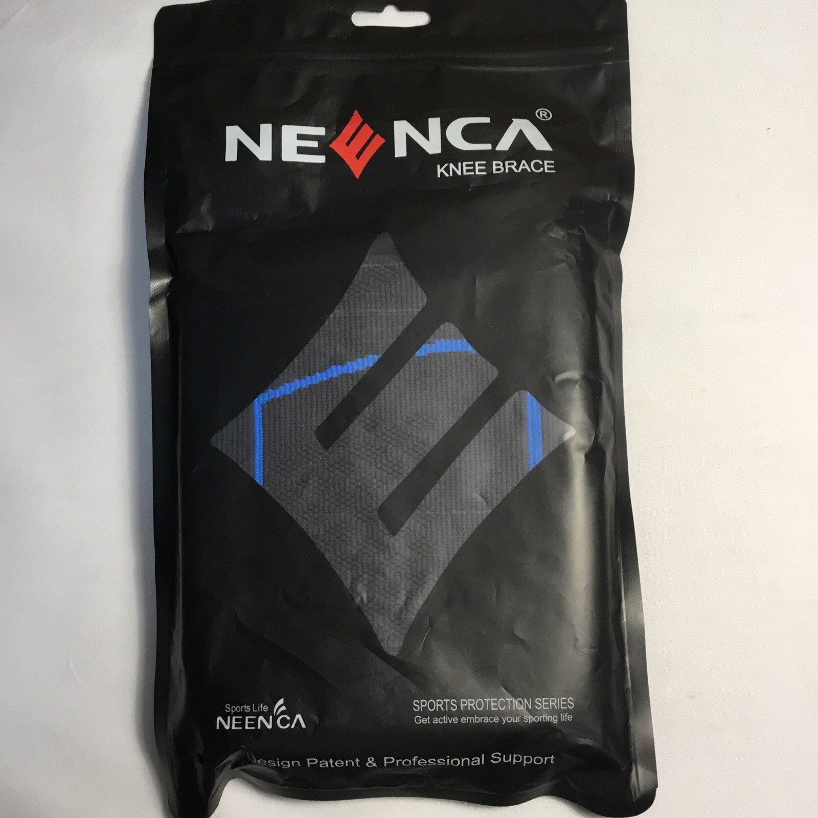 Neenca Professional Knee Brace Large Black/Blue New In Package Large