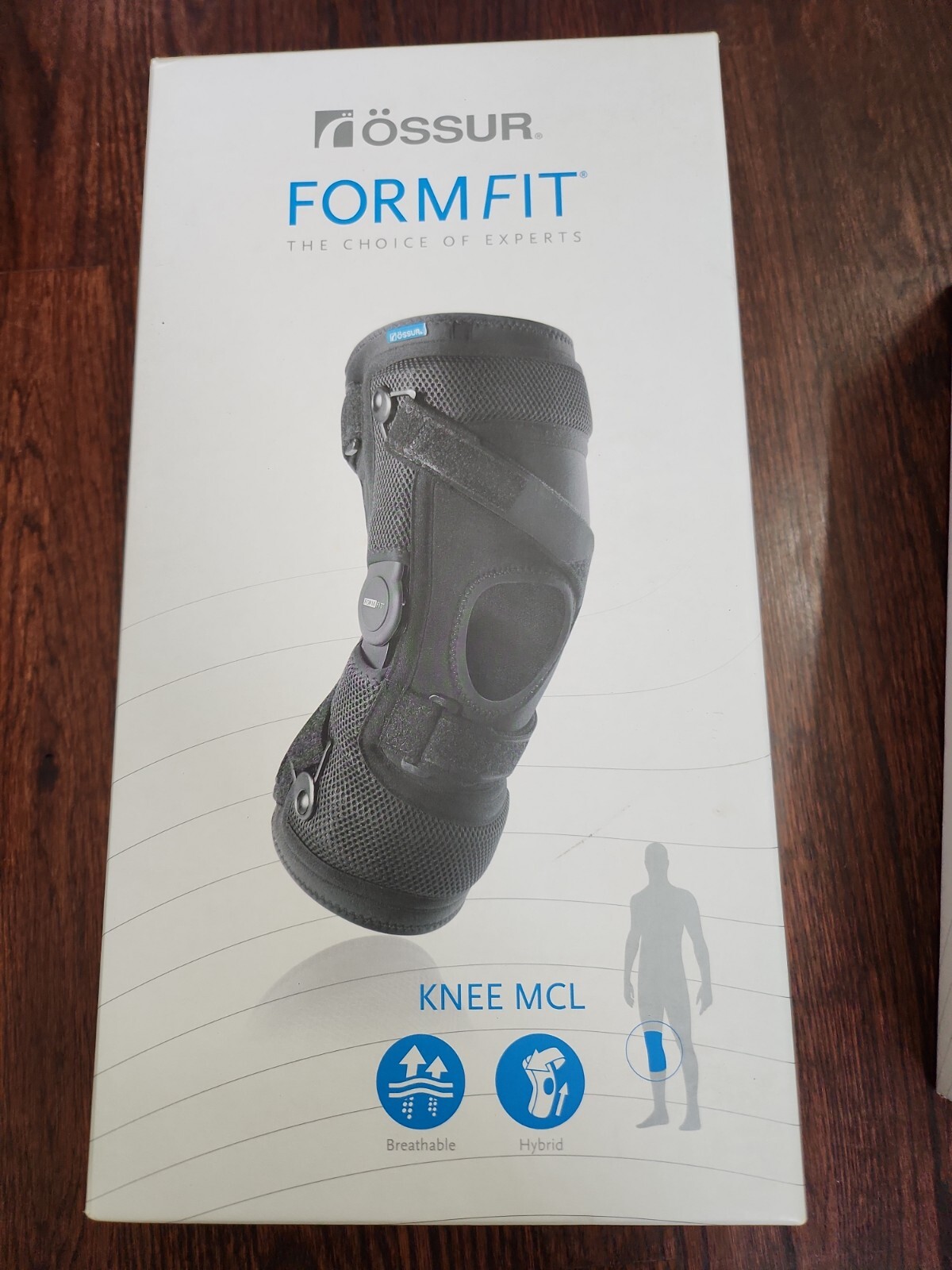 Ossur Formfit MCL Knee Brace Left Size XS With Single ROM Lateral Hinge Injuries