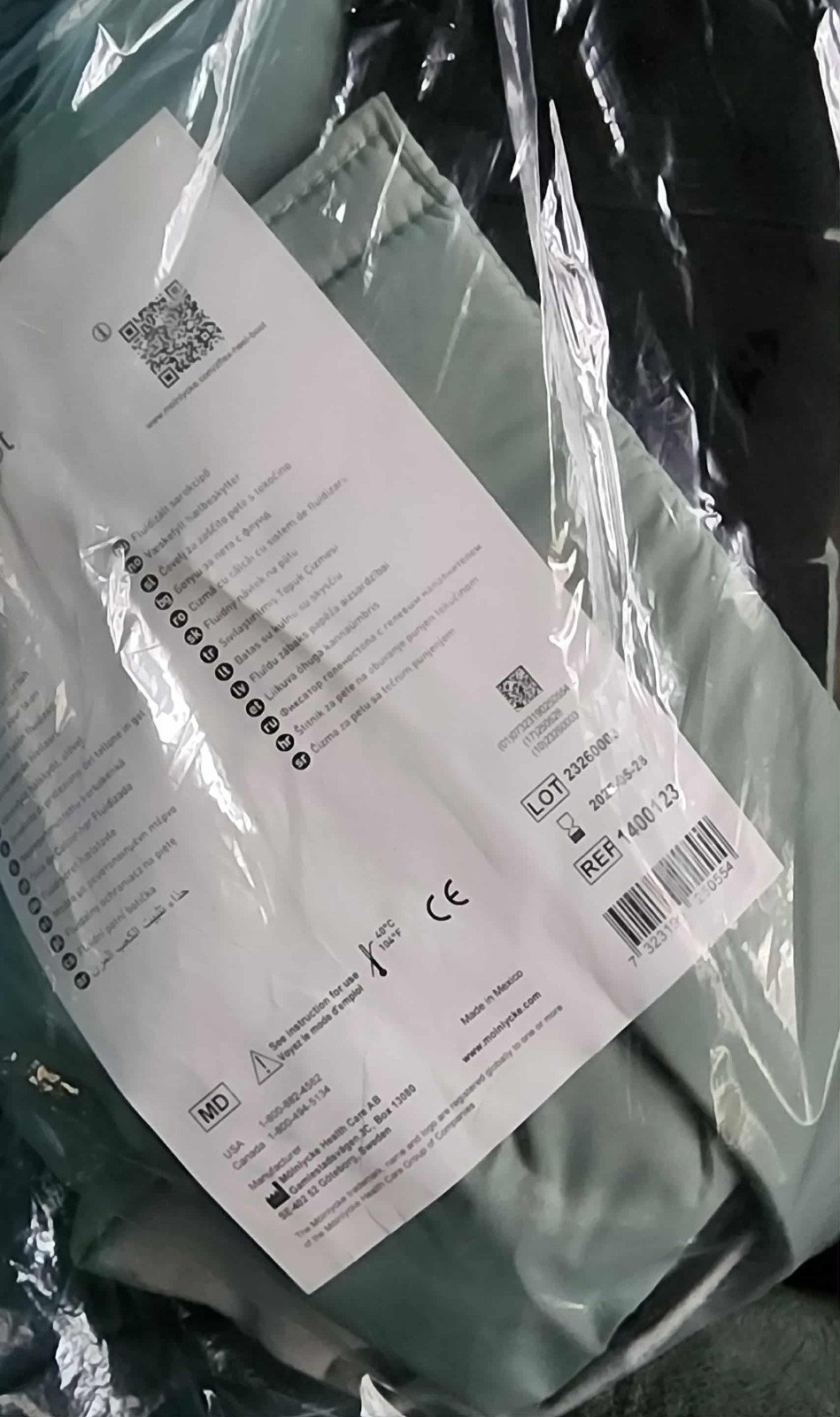 Molnlycke Z-Flex Fluidized Heel Boot – New In Package