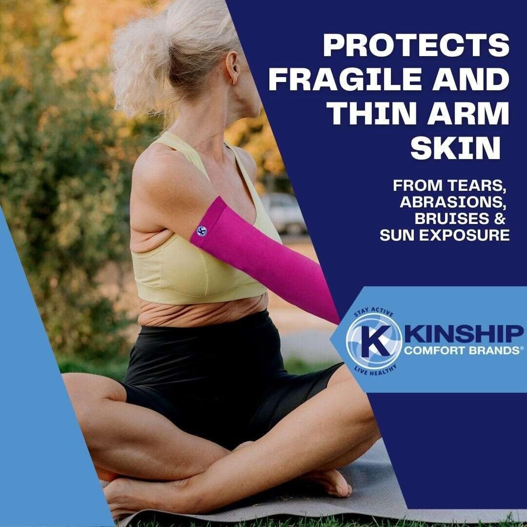 XX-Large Arm Compression Sleeves for Men and Women – Sports & UV Protection