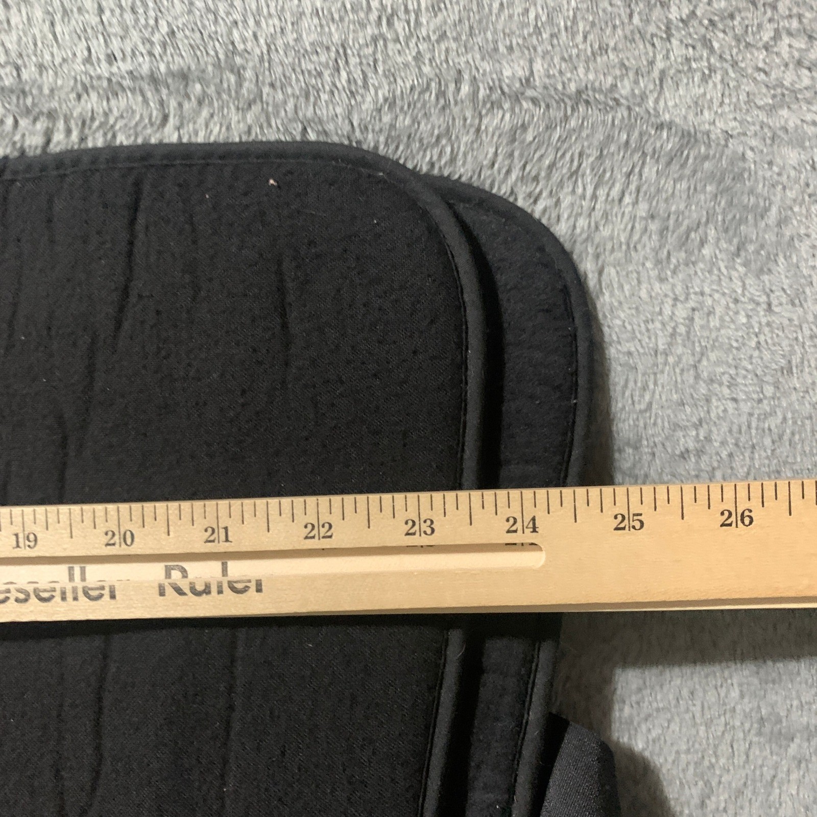 Hely & Weber Universal Knee Immobilizer Brace Black Adjustable Straps 19.5 Inch