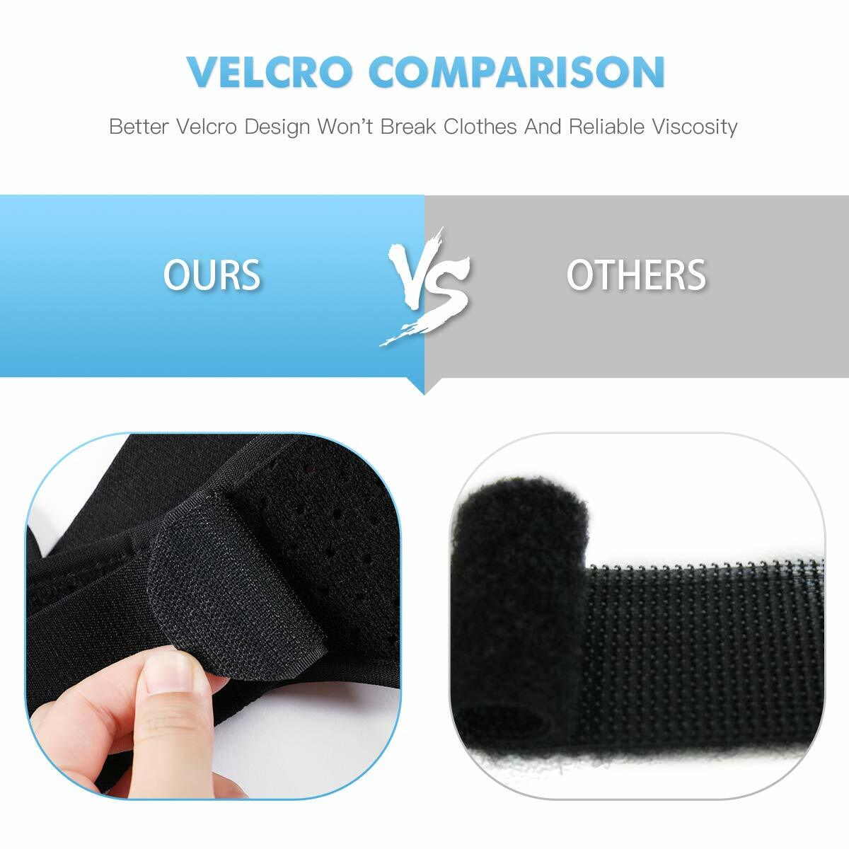 Tenbon Hernia Belt Truss for Single/Double Inguinal or Sports Hernia Support LRG