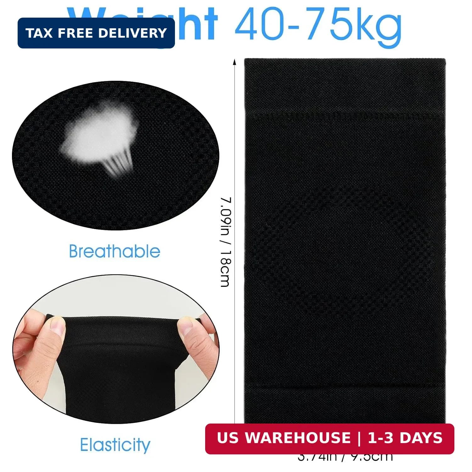 Elbow Compression Sleeve Nylon Comfort Tennis Elbow Support Brace Breathable Fit