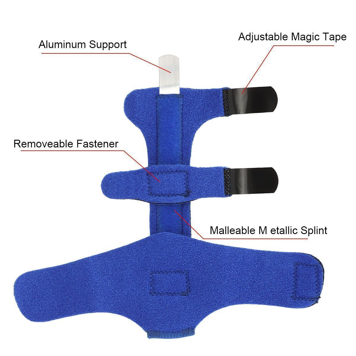 Adjustable Trigger Finger Splint Support Brace Fracture Recovery Fix Relief Pain
