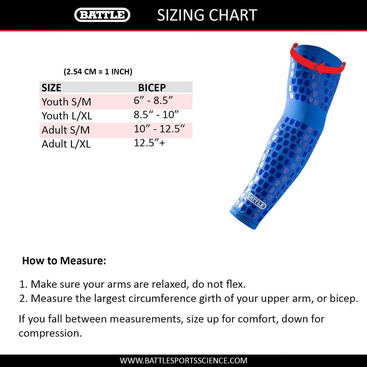 Ultra-Stick Full Arm Sleeve – Compression Sleeves with Ultra-Tack Grip – Fore…