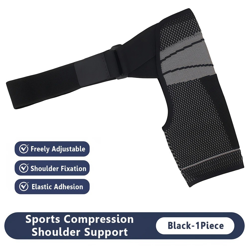1pcs Shoulder Stability Brace Compression Sleeve for Rotator Cuff Support Injury