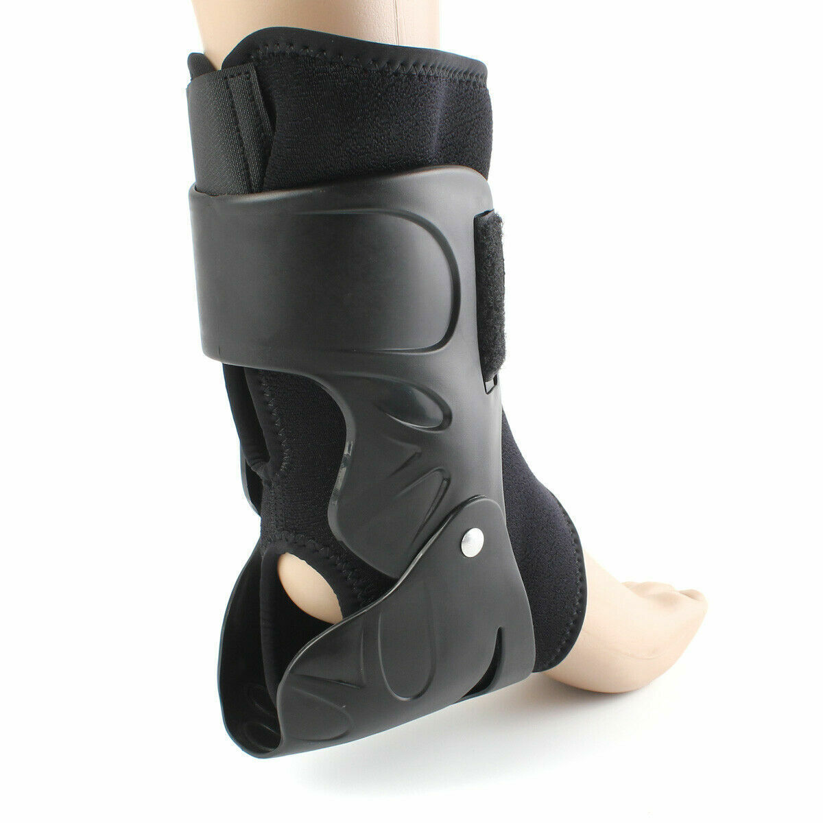 Ankle Hinged Support Brace Foot Guard Sprain Injury Pain Stabilizer Wrap Protect