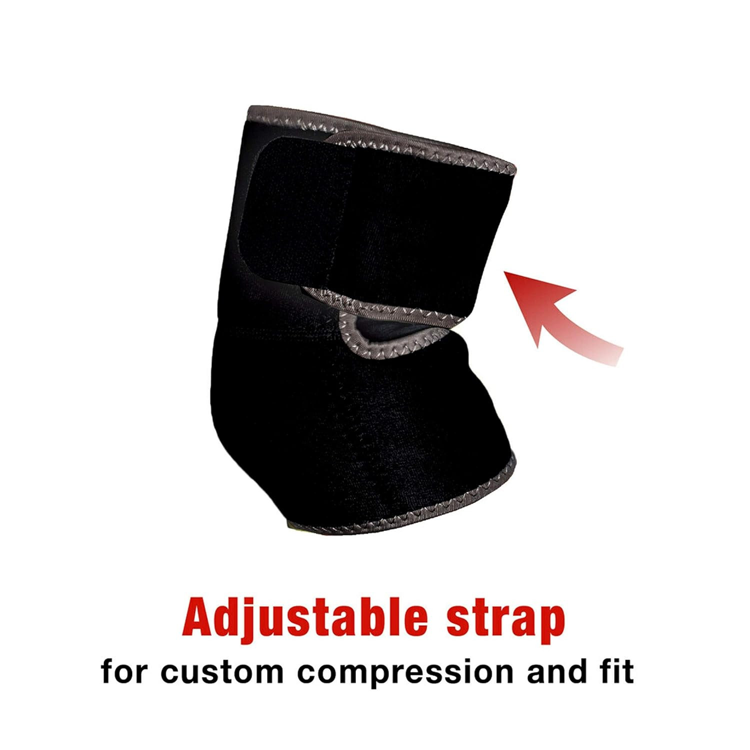 ACE Brand Adjustable Compression Elbow Support, Moderate Support for Weak, Sore