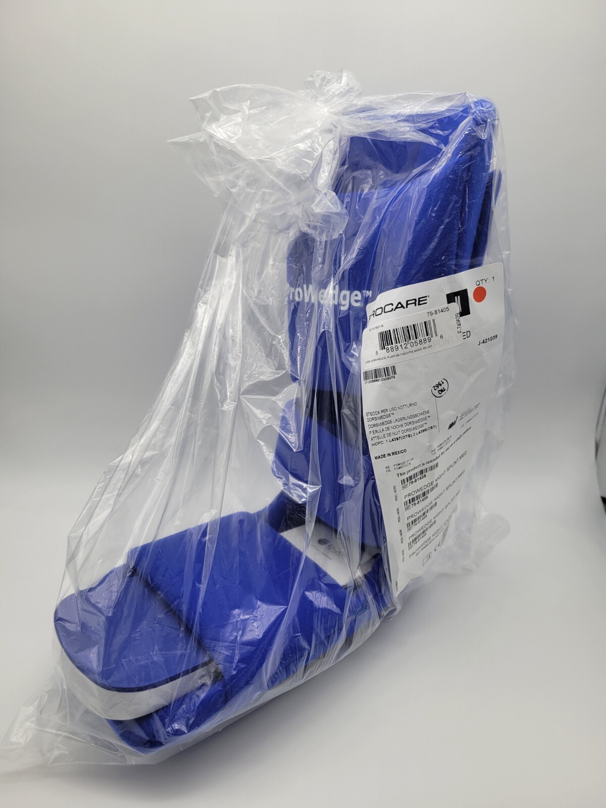 ProWedge ProCare Medium Night Splint 6.5-9.5 Men, 7-10 Women – Plantar Fasciitis