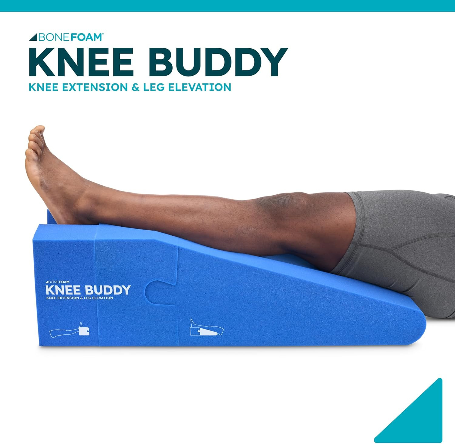 Knee Buddy Elevating Pillow for Post-Surgery Recovery – FSA/HSA Eligible