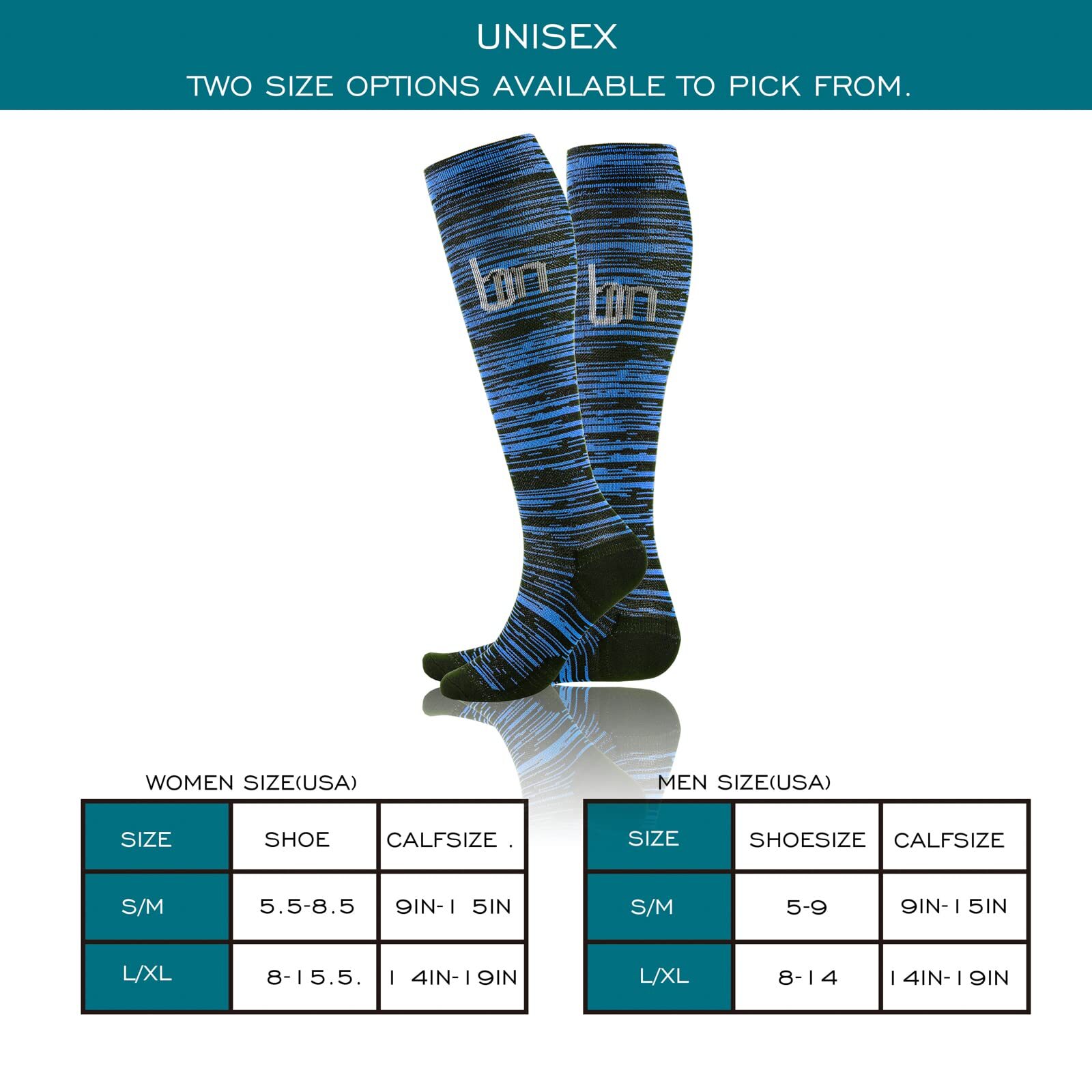 Halloween Compression Socks for Women & Men-6 Pairs 20-30mmhg Support Running…