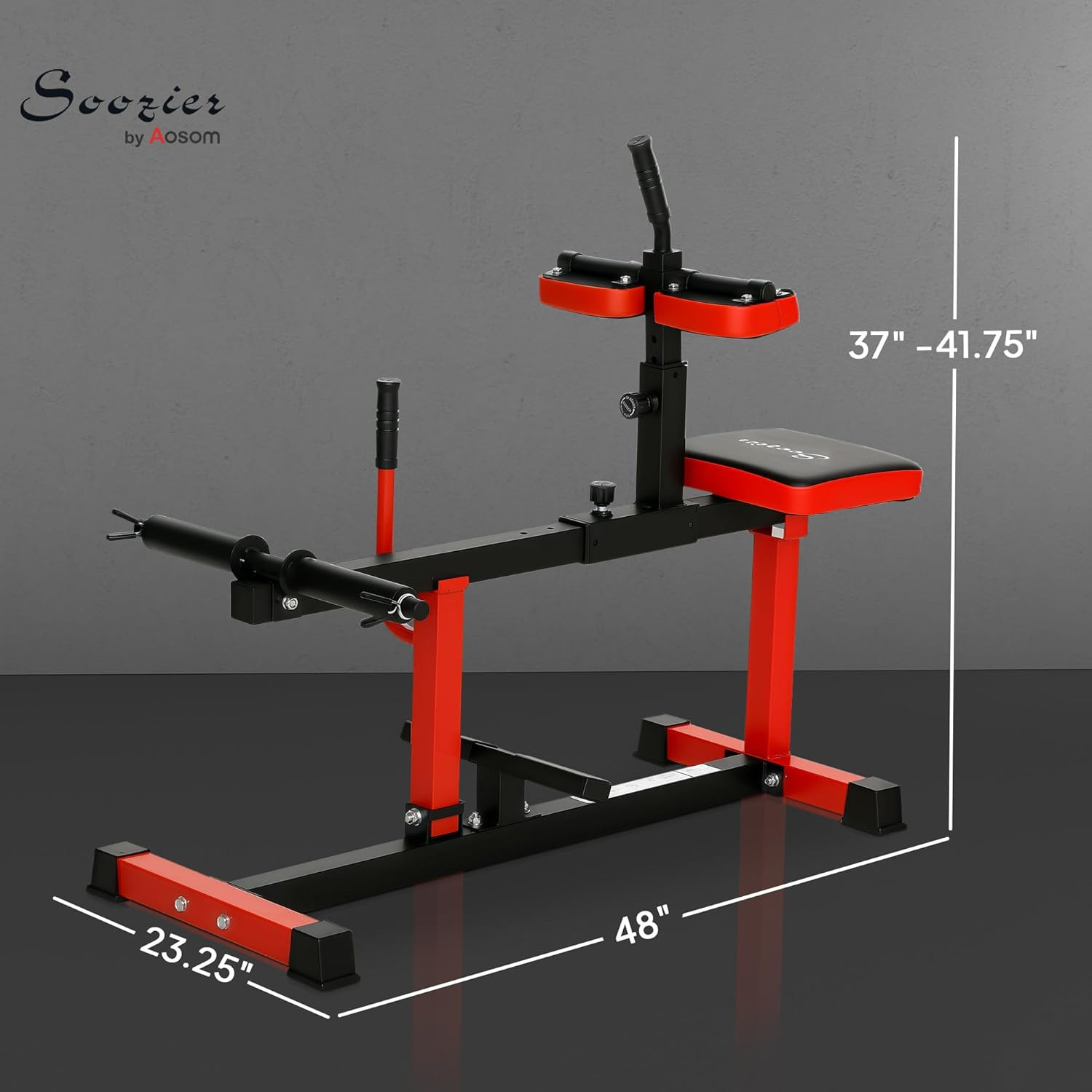 Seated Calf Raise Machine Adjustable Leg Extension for Home Gym Training