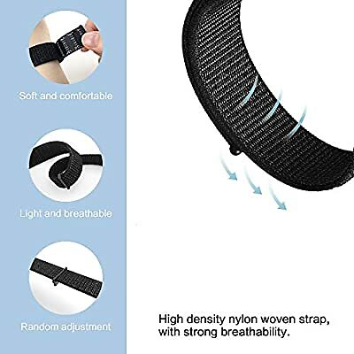 Compatible with Garmin Forerunner 35 Watch Band Replacement Gray Small 5-7″
