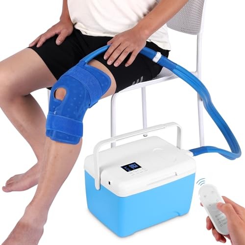 Ice Machine for Knee After Surgery | Power-Saving Mode & Wireless Remote Control