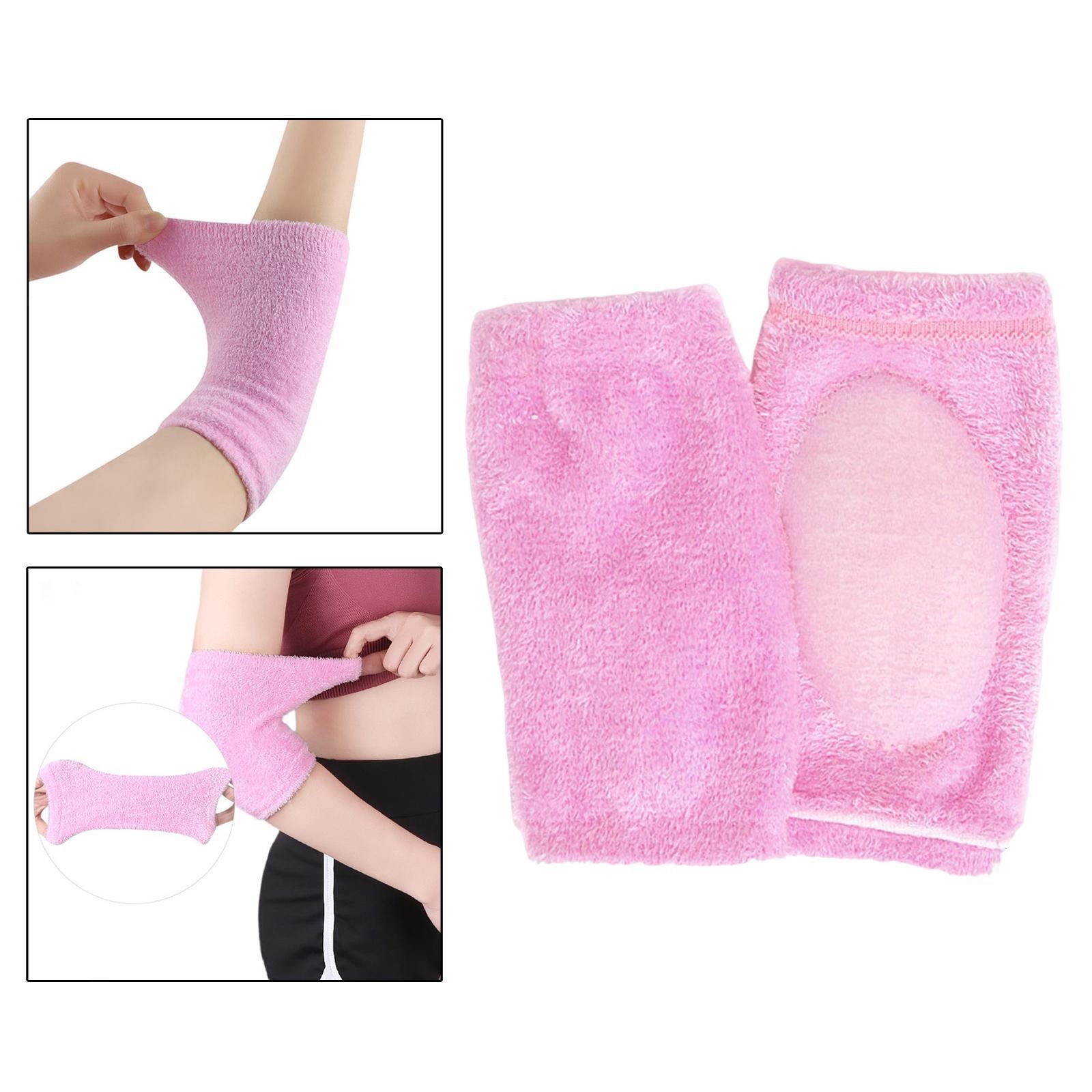 2Pcs Elbow Moisturizing Sleeve Breathable Arm Sleeve Cover Elastic for Home