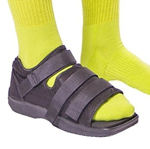 BraceAbility Closed Toe Medical Shoe Lightweight Post-Surgical, W-6.5-8,Kids 5-6