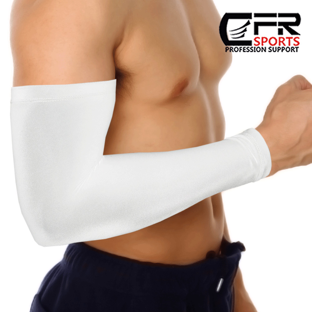 Elbow Support Cooling Arm Sleeves Basketball Golf Sport UV Sun Protection CFR