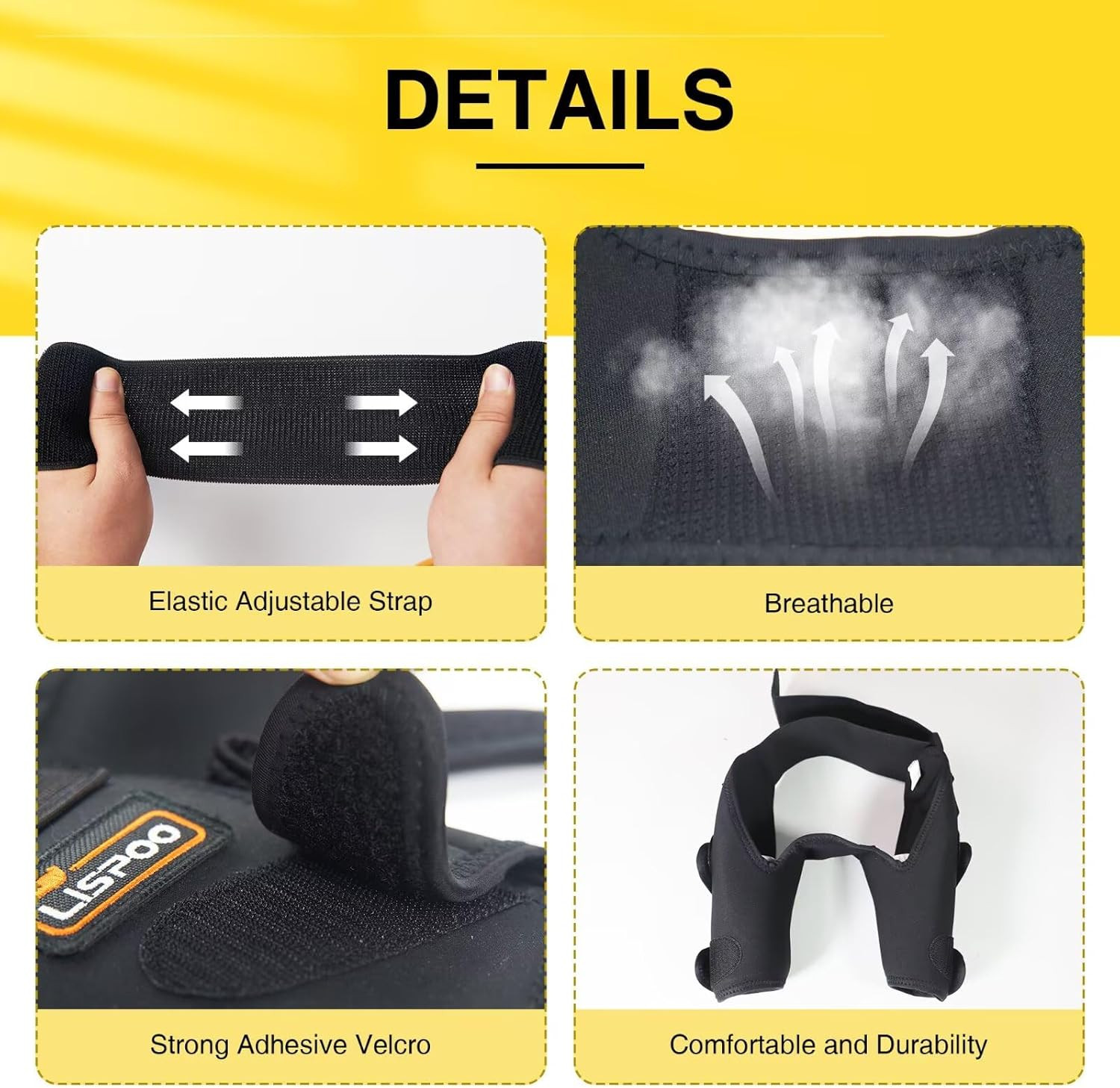 Dog Elbow Brace XL – Extra Support for Elbow Injuries, Dysplasia, Arthritis – La