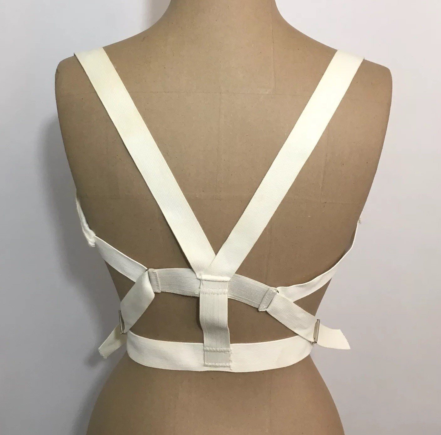 Vintage Futuro Posture-Aid Shoulder Brace Sz S 60s Cosplay Costuming Straps