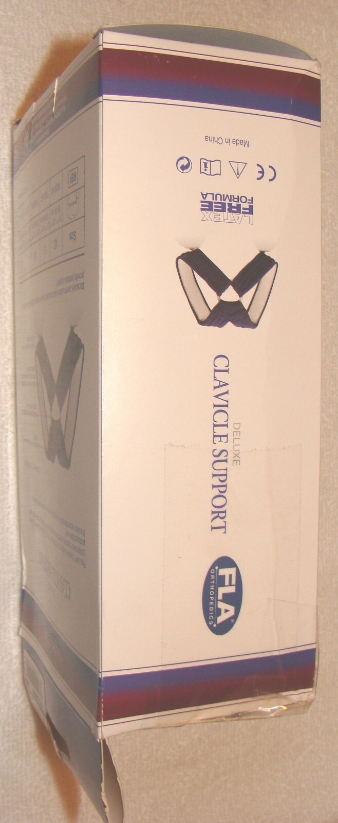 FLA Orthpedics Deluxe Clavicle Support XSmall New old Stock