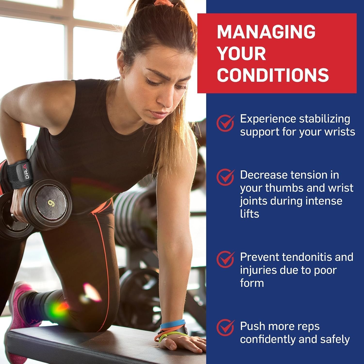 Breathable Wrist Brace for Sports and Daily Use Lightweight Adjustable Support