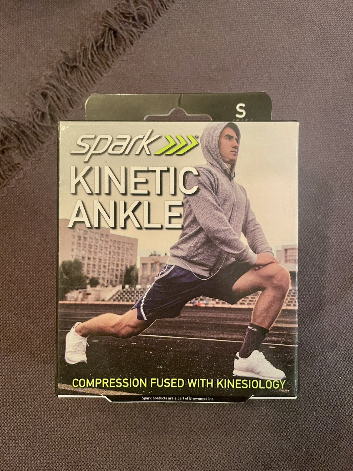 Spark Kinetic Ankle Sleeve – Compression Support with Embedded Kinesiology Tape