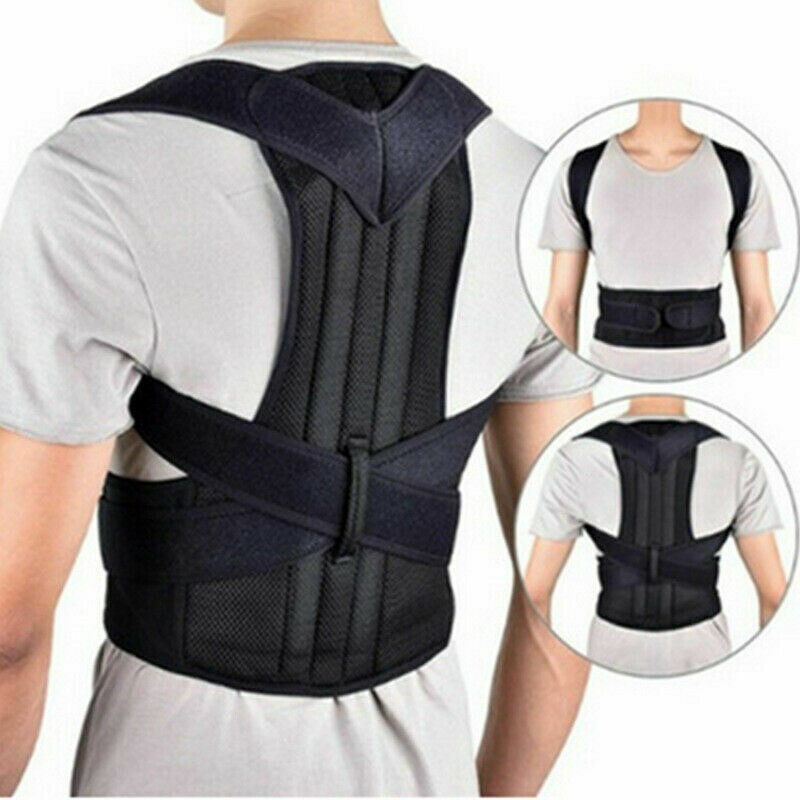 Posture Corrector Support Upper Back Medical Kyphosis Clavicle Brace Scoliosis !