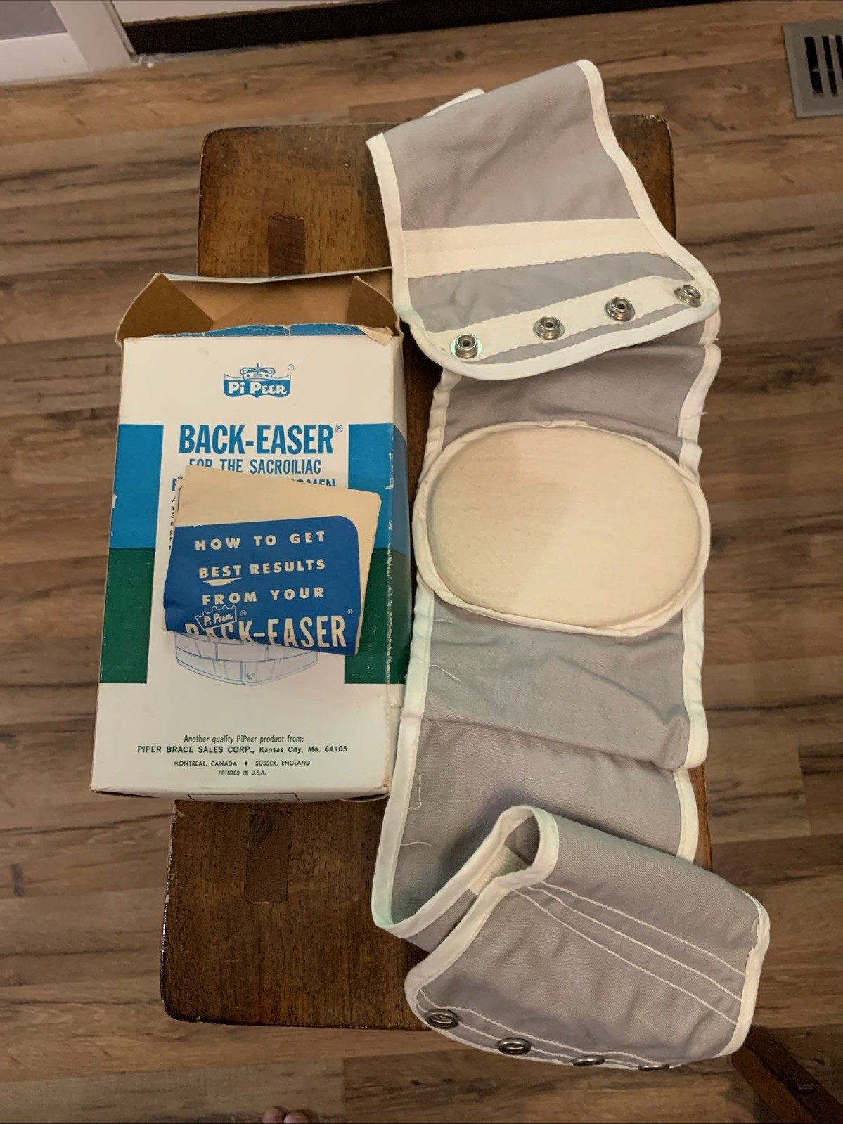 PI PEER VINTAGE BACK – EASER FOR MEN & WOMEN W/ BOX SMALL