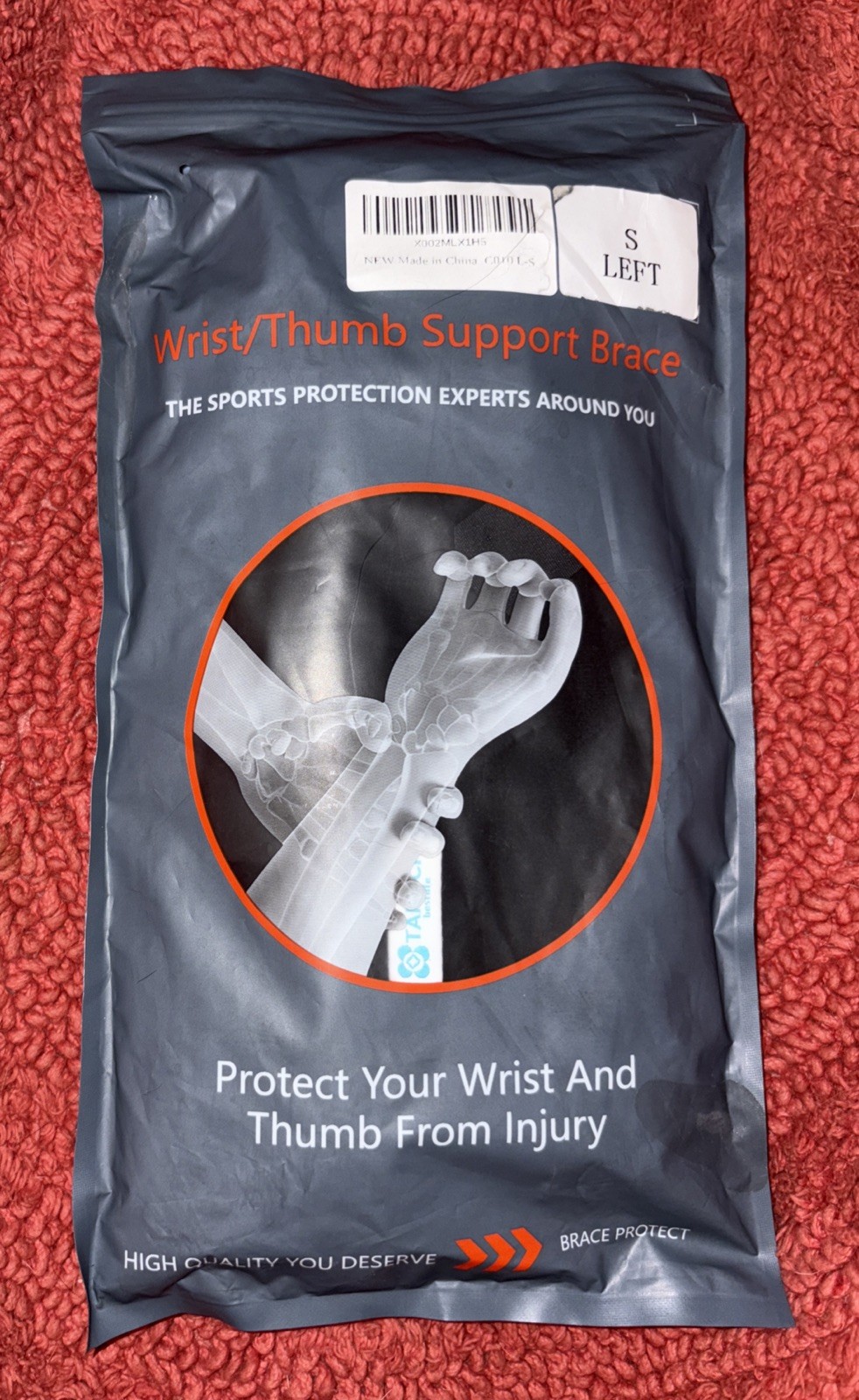 TANDCF Wrist / Thumb / Forearm Support Brace Size Small – LEFT HAND – New